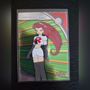 Pokémon Team Rocket Jesse Holographic Card - 2000 Topps TV (Vintage)